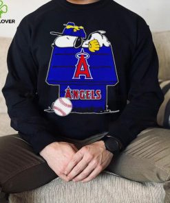 Los Angeles Angels Snoopy And Woodstock The Peanuts Baseball shirt 4 Los Angeles Angels Snoopy And Woodstock The Peanuts Baseball shirt