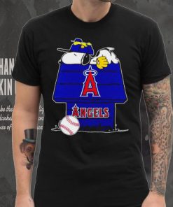 Los Angeles Angels Snoopy And Woodstock The Peanuts Baseball shirt 5 Los Angeles Angels Snoopy And Woodstock The Peanuts Baseball shirt