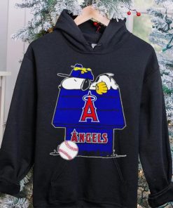 Los Angeles Angels Snoopy And Woodstock The Peanuts Baseball shirt 7 Los Angeles Angels Snoopy And Woodstock The Peanuts Baseball shirt