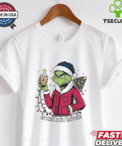 Los Angeles Angels x Santa Grinch Is This Jolly Enough Merry Christmas Shirt