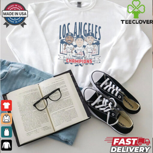Los Angeles Baseball League Champions Caricatures Shirt