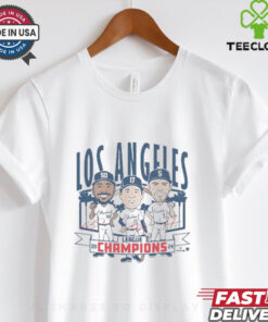 Los Angeles Baseball League Champions Caricatures Shirt
