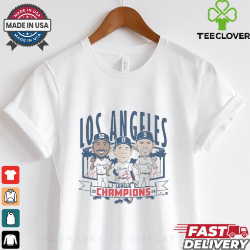 Los Angeles Baseball League Champions Caricatures Shirt