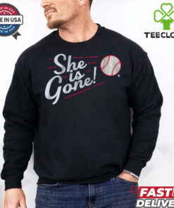 Los Angeles Baseball She is Gone Shirt