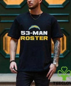 Los Angeles Chargers 53 Man Roster Shirt