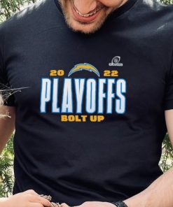 Los Angeles Chargers Bolt Up 2022 NFL Playoffs Shirt