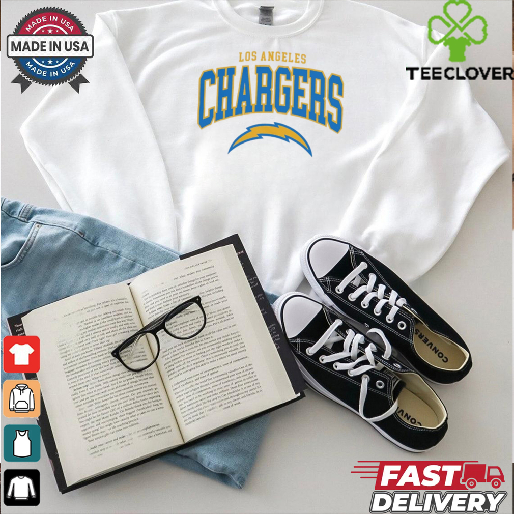 Los Angeles Chargers Classic Arched Logo Shirt Los Angeles Chargers Classic Arched Logo Shirt