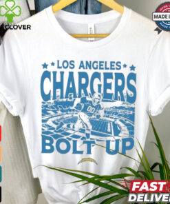 Los Angeles Chargers Gameday Bolt Up Vintage Stadium Shirt
