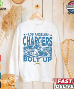 Los Angeles Chargers Gameday Bolt Up Vintage Stadium Shirt