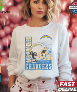 Los Angeles Chargers Helmet Dash T Shirt