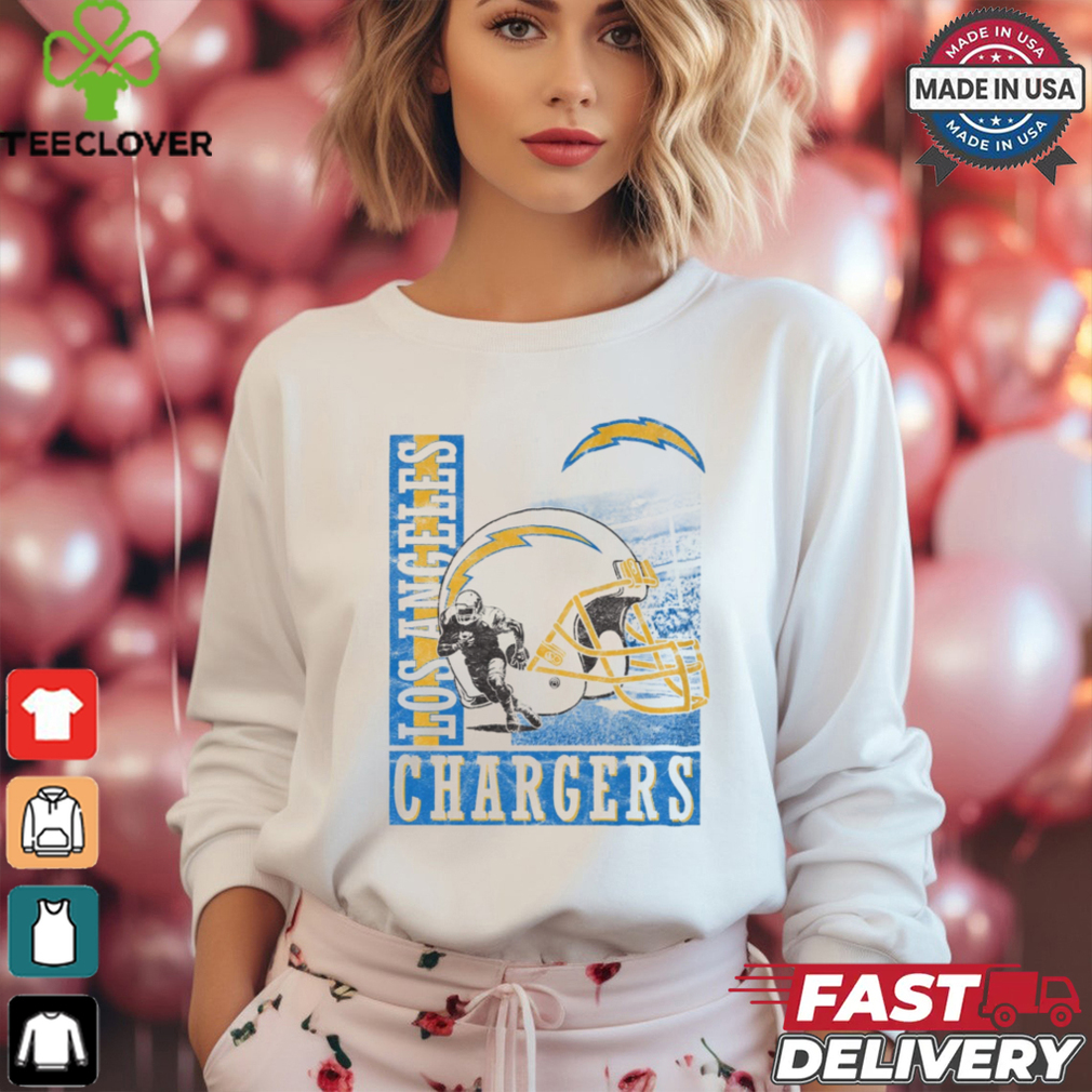 Los Angeles Chargers Helmet Dash T Shirt Los Angeles Chargers Helmet Dash T Shirt