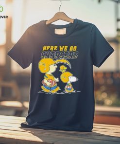 Los Angeles Chargers Here We Go Together Snoopy T Shirt