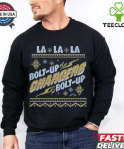 Los Angeles Chargers Holiday Crewneck shirt