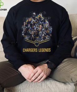 Los Angeles Chargers Legends Signatures T shirt
