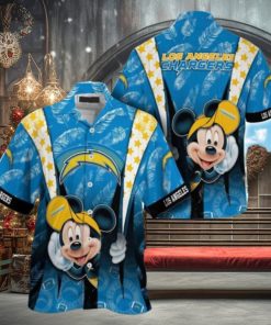 Los Angeles Chargers Mickey Mouse NFL Hawaiian Shirt