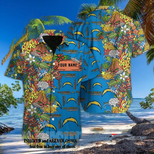 Los Angeles Chargers NFL 3D Full Printing Personalized Hawaii Shirt