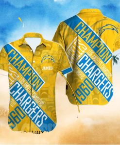 Los Angeles Chargers NFL For Fan 3D Hawaiian Shirt