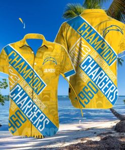 Los Angeles Chargers NFL For Fan 3D Hawaiian Shirt