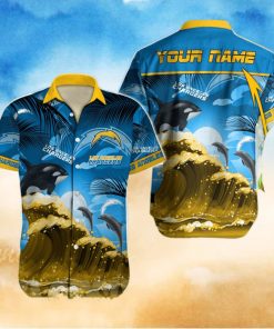Los Angeles Chargers NFL For Fans Full Printing Summer Vibes Hawaiian Shirt