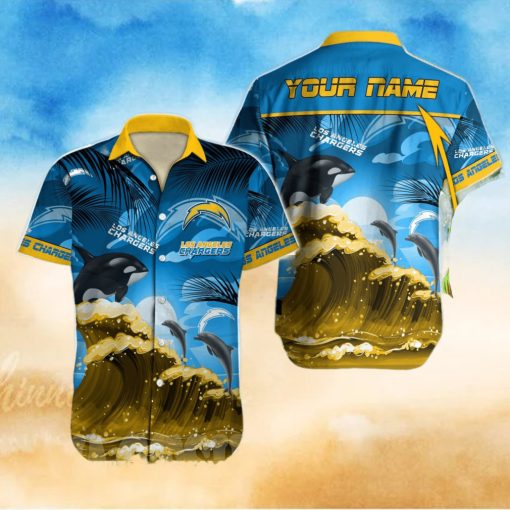 Los Angeles Chargers NFL For Fans Full Printing Summer Vibes Hawaiian Shirt