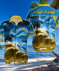 Los Angeles Chargers NFL For Fans Full Printing Summer Vibes Hawaiian Shirt