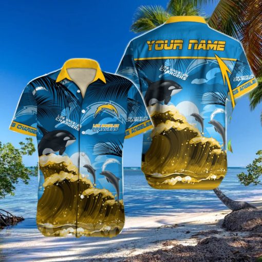 Los Angeles Chargers NFL For Fans Full Printing Summer Vibes Hawaiian Shirt