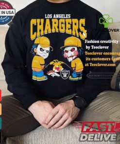 Los Angeles Chargers NFL Halloween Peeing Funny Shirt 1 Los Angeles Chargers NFL Halloween Peeing Funny Shirt