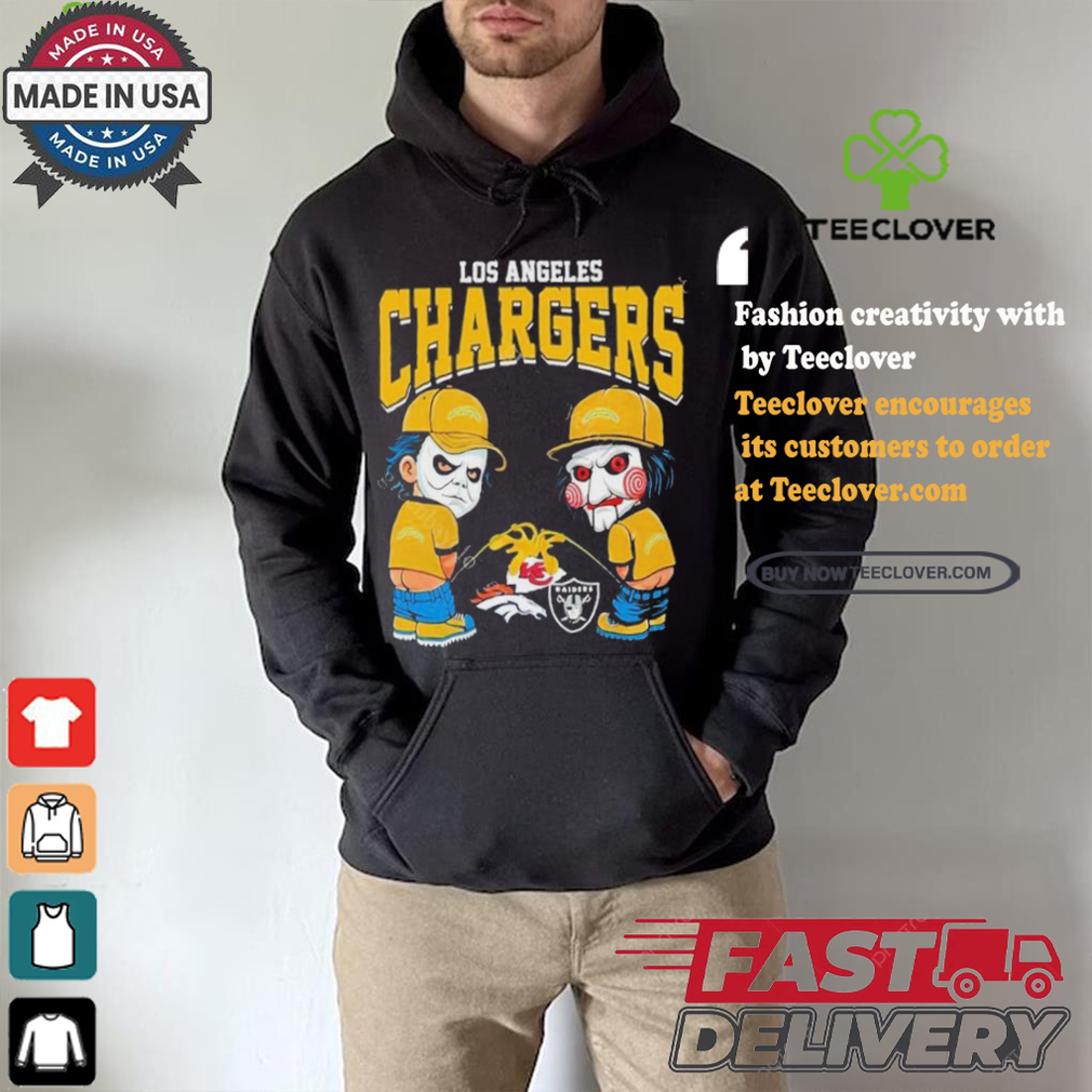 Los Angeles Chargers NFL Halloween Peeing Funny Shirt Los Angeles Chargers NFL Halloween Peeing Funny Shirt
