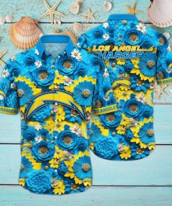 Los Angeles Chargers NFL Hawaiian Shirt Trending For This Summer Customize Shirt Any Team