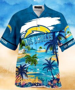 Los Angeles Chargers NFL Personalized Hawaiian Shirt