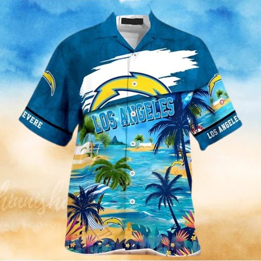 Los Angeles Chargers NFL Personalized Hawaiian Shirt