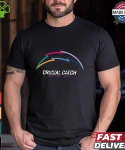 Los Angeles Chargers Nike Black 2024 NFL Crucial Catch T Shirt