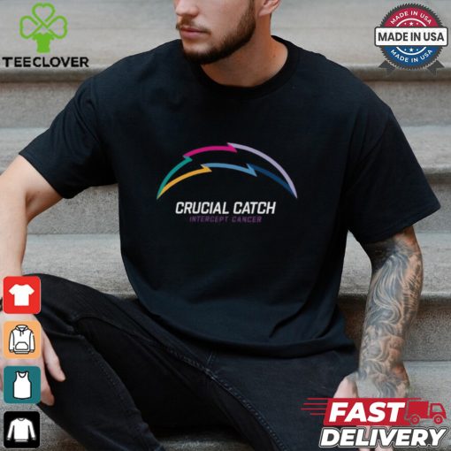 Los Angeles Chargers Nike Black 2024 NFL Crucial Catch T Shirt