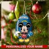 Personalized Pooh And Friends Walking Christmas Ornament