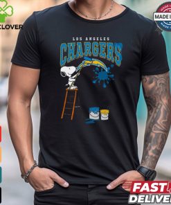 Los Angeles Chargers Snoopy Painting Shirt 1 Los Angeles Chargers Snoopy Painting Shirt
