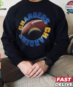 Los Angeles Chargers Spiral Heavyweight T Shirt