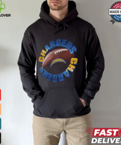 Los Angeles Chargers Spiral Heavyweight T Shirt