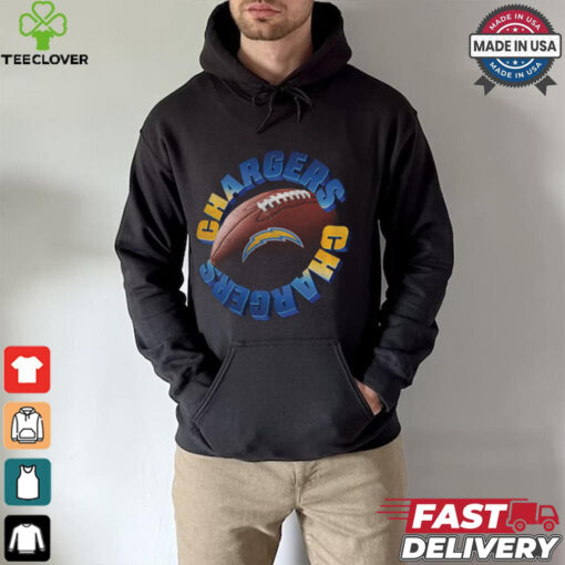 Los Angeles Chargers Spiral Heavyweight T Shirt
