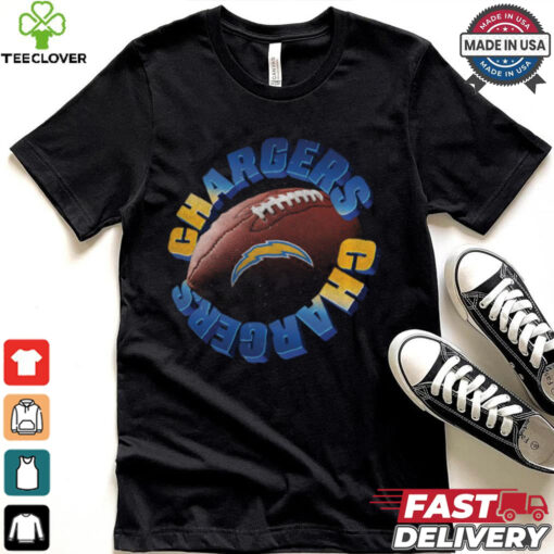Los Angeles Chargers Spiral Heavyweight T Shirt