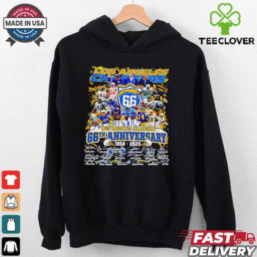 Los Angeles Chargers The Chargers 66th Anniversary 1959 2025 signature shirt