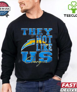 Los Angeles Chargers They Not Like Us NFL Football shirt