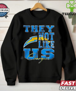 Los Angeles Chargers They Not Like Us NFL Football shirt