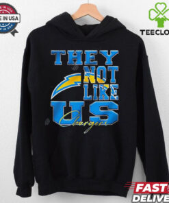 Los Angeles Chargers They Not Like Us NFL Football shirt