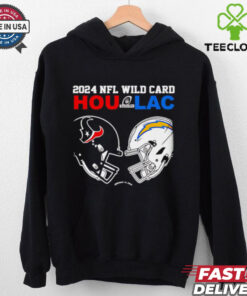 Los Angeles Chargers Vs Houston Texans 2024 NFL Wild Card shirt