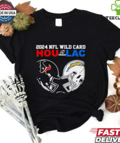 Los Angeles Chargers Vs Houston Texans 2024 NFL Wild Card shirt