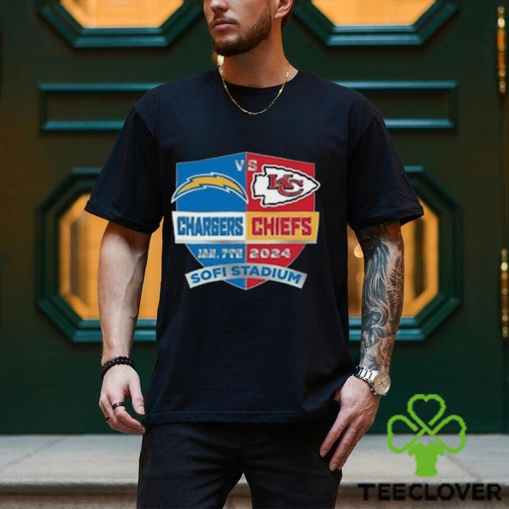 Los Angeles Chargers Vs Kansas City Chiefs Jan 7th 2024 At Sofi Stadium  Shirt - Limotees