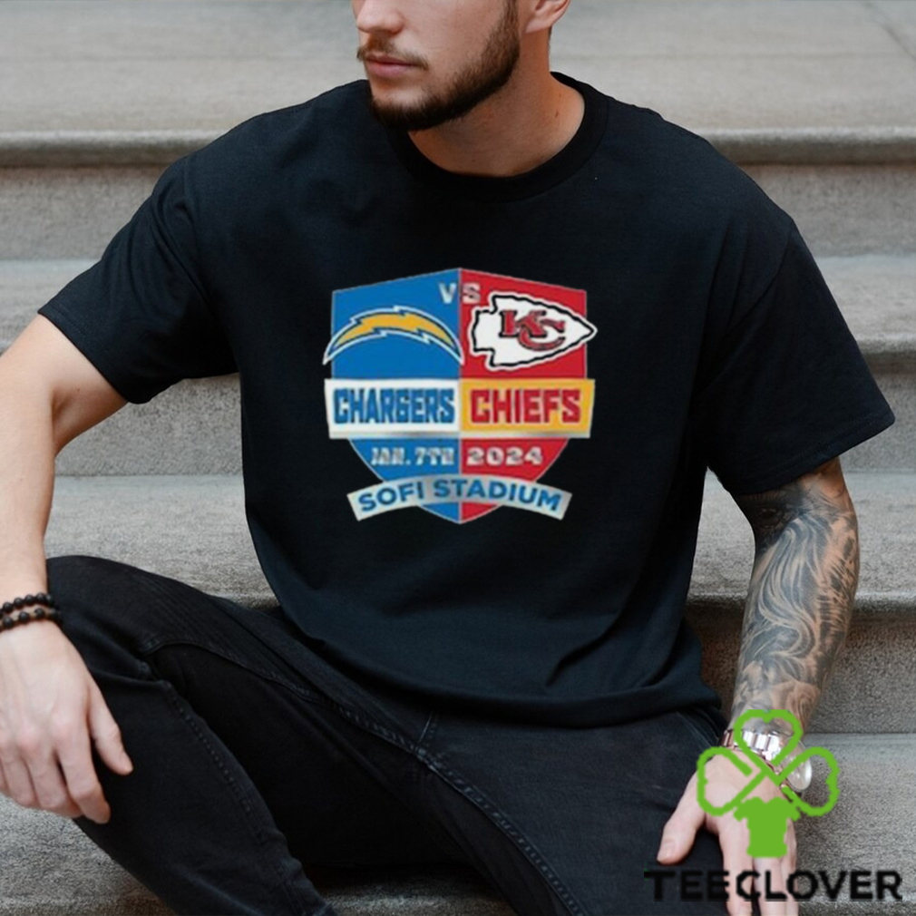 Los Angeles Chargers Vs Kansas City Chiefs Jan 7th 2024 At Sofi Stadium  Shirt - Limotees