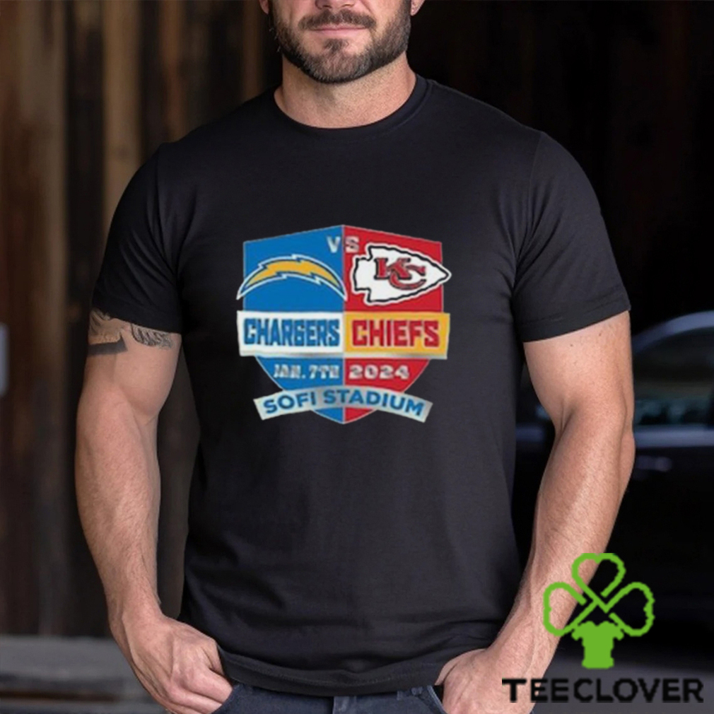 Los Angeles Chargers Vs Kansas City Chiefs Jan 7th 2024 At Sofi Stadium  Shirt - Limotees