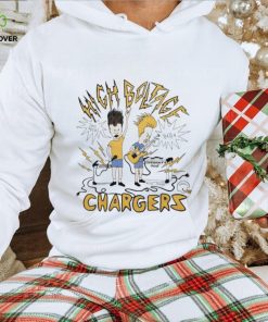 Los Angeles Chargers high boltage X Beavis And Butt Head this is rock shirt