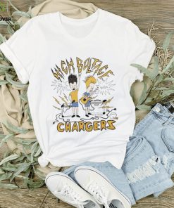 Los Angeles Chargers high boltage X Beavis And Butt Head this is rock hoodie, sweater, longsleeve, shirt v-neck, t-shirt